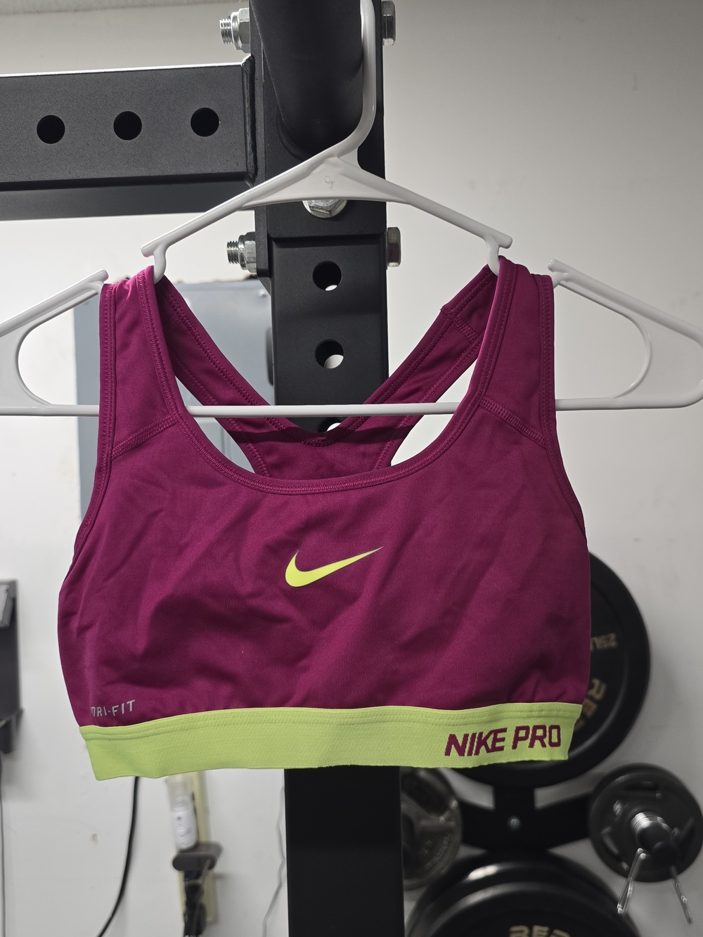Nike Magenta Racerback Sports Bra